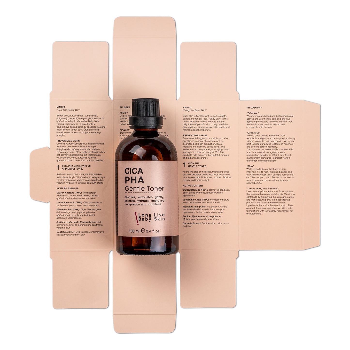 CICA PHA Gentle Toner 100 ml