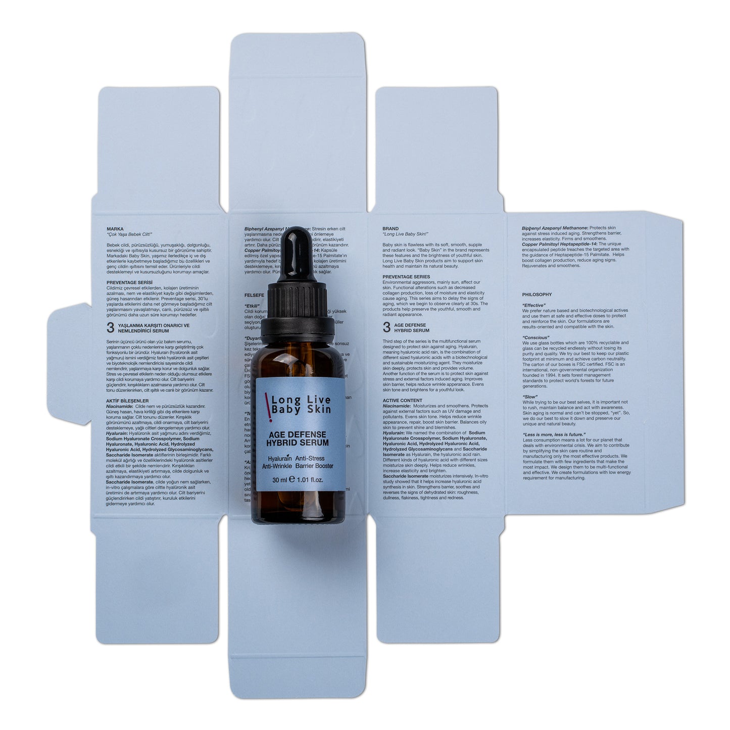 Age Defense Hybrid Serum+Youthful Eye Contour Reviving Serum